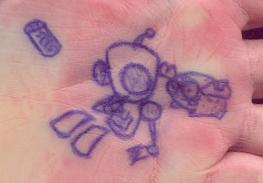 Gir. On mah Hand.