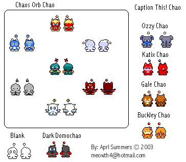 Custom Chao Sprites