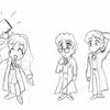 Harry, Ron, and Hermione in Chibi form!