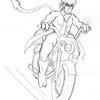 NightCrawler Riding a Harley