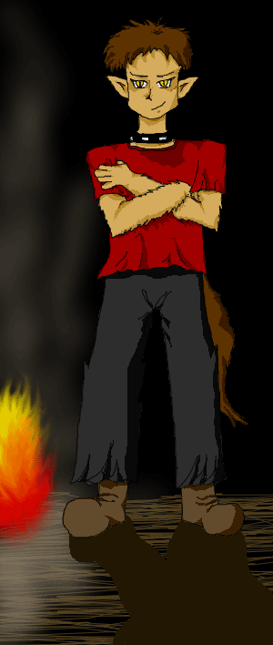 Anthrowolf and a Fire...