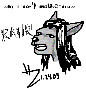 Why I don't mouse-draw.