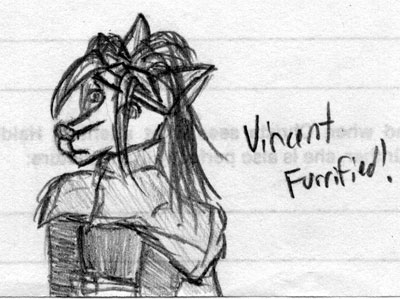 Vincent Valentine...furrified!