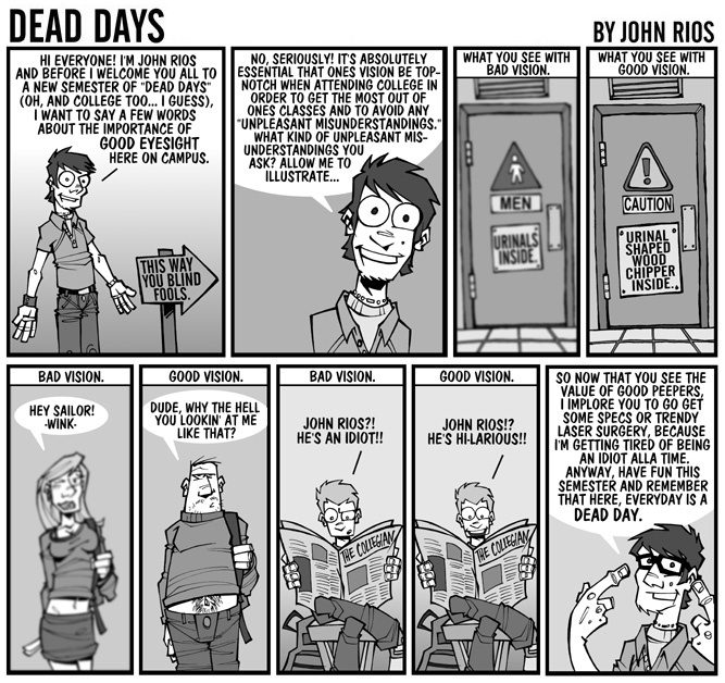 Dead Days 1/6/03 SPRING 2003 SEMESTER INTRO!