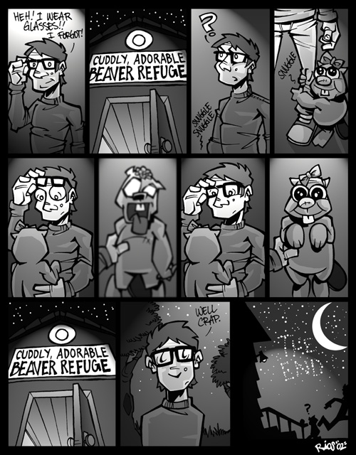 RESIDENT BEAVER (page 7- FINAL PAGE)