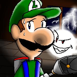 Oekaki: Luigi's Mansion