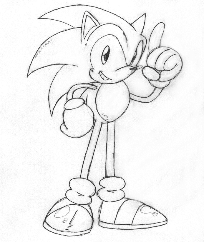 Generic Sonic Pose