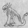 Goat/dragon creature