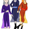 Sailors QuickSilver, Charon, and Kitsune