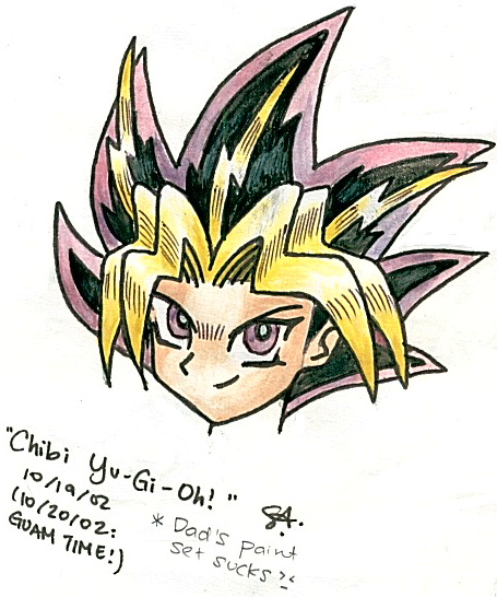 Chibi Yu-Gi-Oh! Headshot