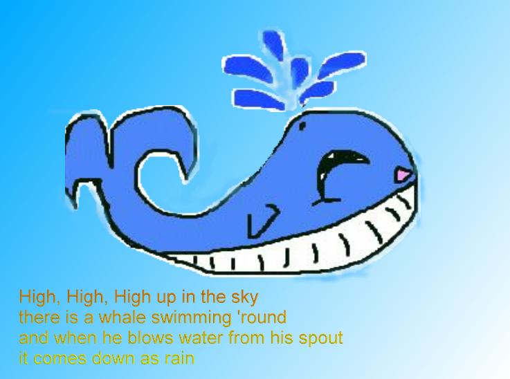 High, High, High, up in the sky....