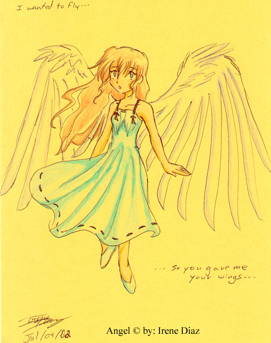 A Mellow Angel in Yellow