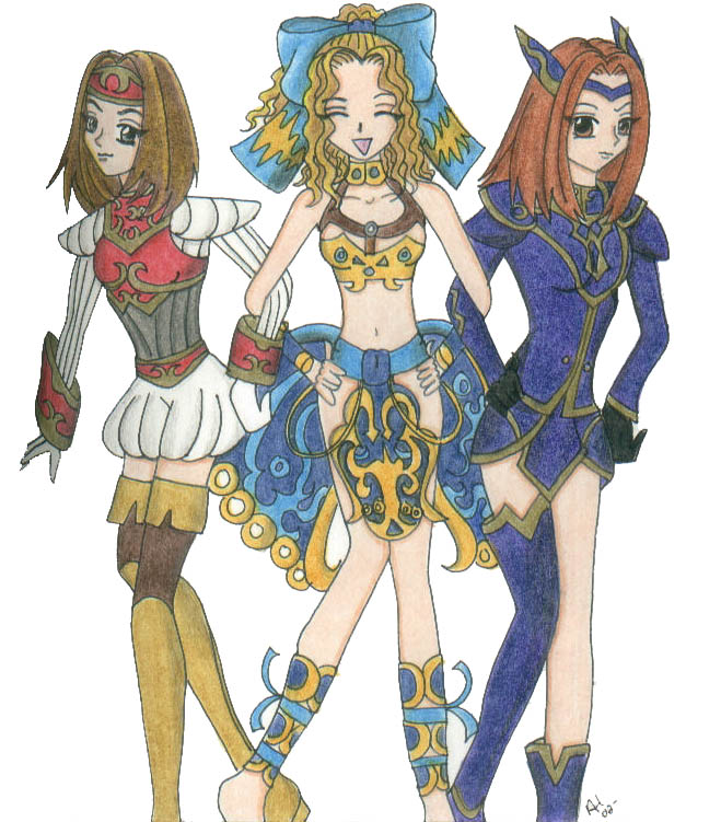 The ladies of Dragoon