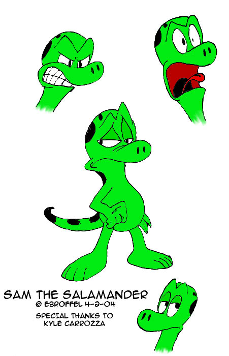 Sam the Salamander