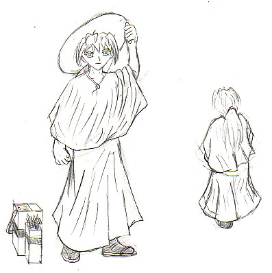 Kenshi Shiro -- Fisherman outfit