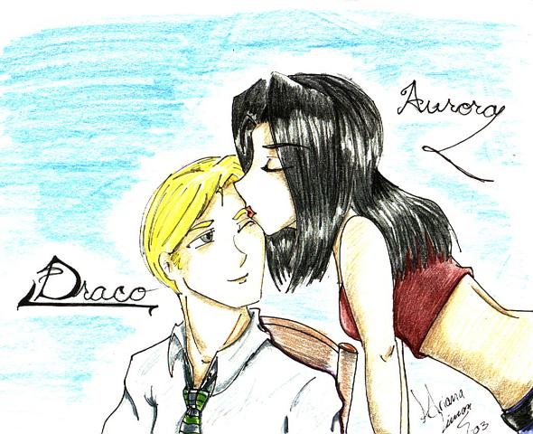 Aurora Kisses Draco
