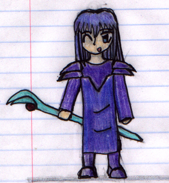 Chibi-fied Dark Magician