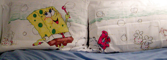 Spongebob Squarepants Pillowcase