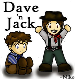 Dave and Jack from Newsies