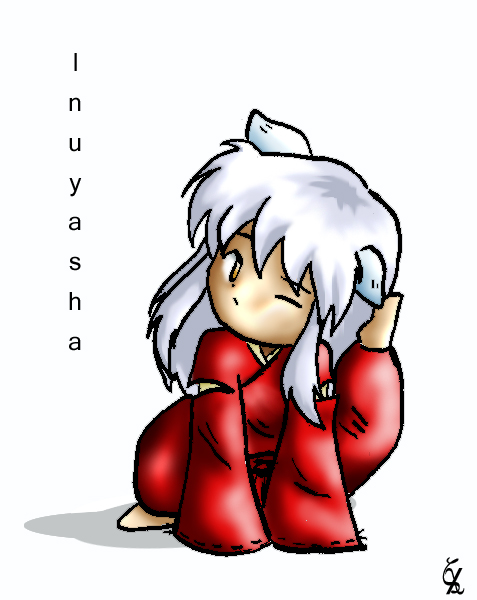 Inuyasha - Think He Has Fleas?