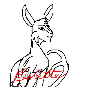 Espeon. (Mainly for 3/4 canine head view practice)