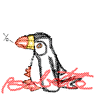 Puffer the...Puffin with an identity crisis as a penguin