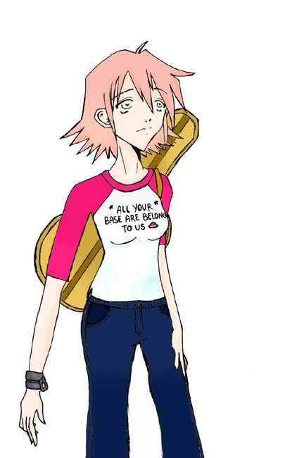 Unfinished Haruko- Coloring