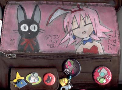 Jiji and Haruko on my purse