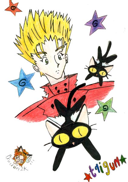 Vash and the Flying Kuronekos