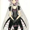 Chii in gothic lolita design Colored version