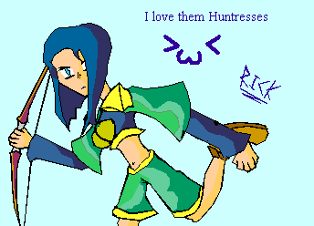 Huntress Fic Character..