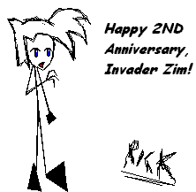 Happy Anniversary To Invader Zim