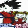 Chibi Goten and Maron