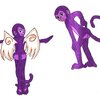 Flying Purple Butt Monkeys!