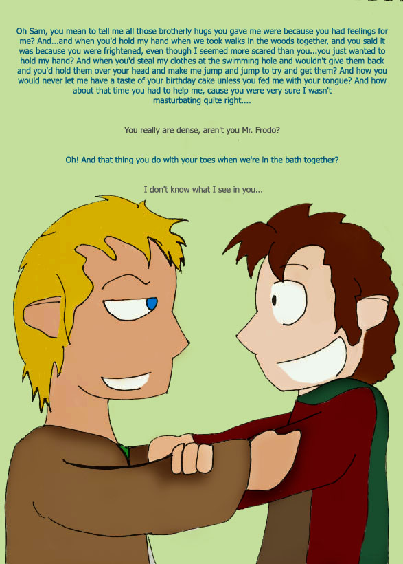 Frodo And Sam Slash-Color-Tastic!