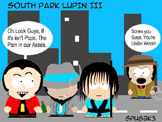 South Park Lupin III