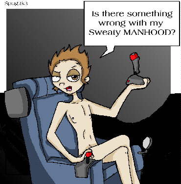 Something wrong with my Sweaty Manhood?