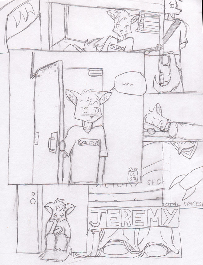 Jeremy, Comics style