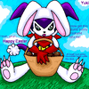 Impmon the Easter Digimon/Bunny