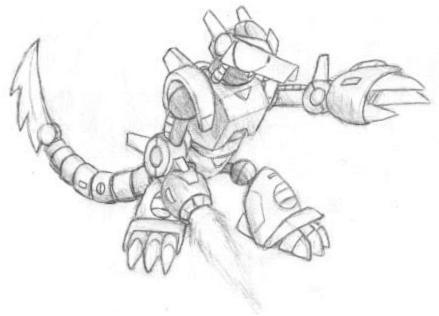 Mega-manish Robot Sketch