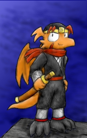 Ninja dragon *colored*