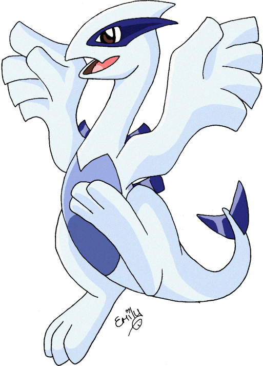 Lugia... dancing?