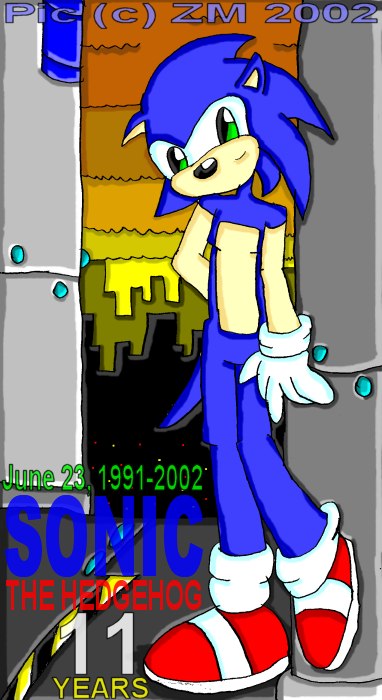 Sonic the Hedgehog - 11 Years and counting