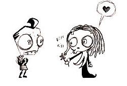 Zim and Lenore