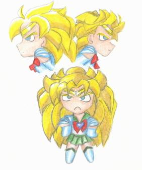 Super Saiyan Sailor Senshi