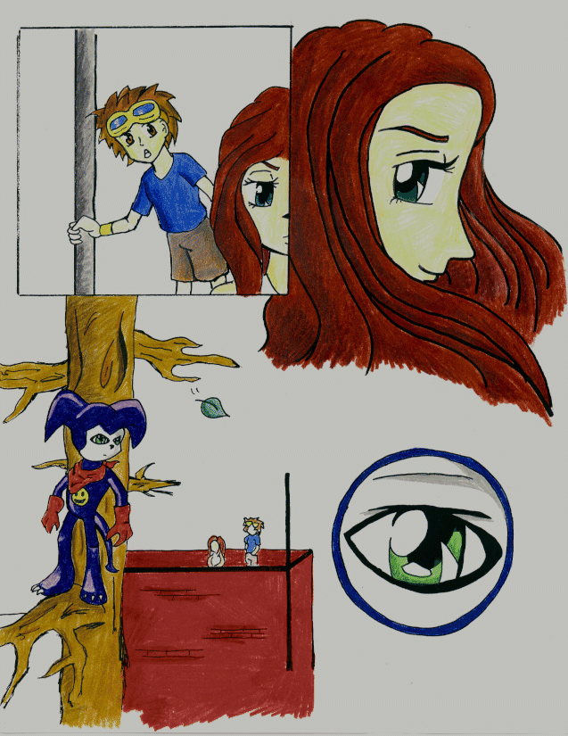 Unifinished comic page 2/3