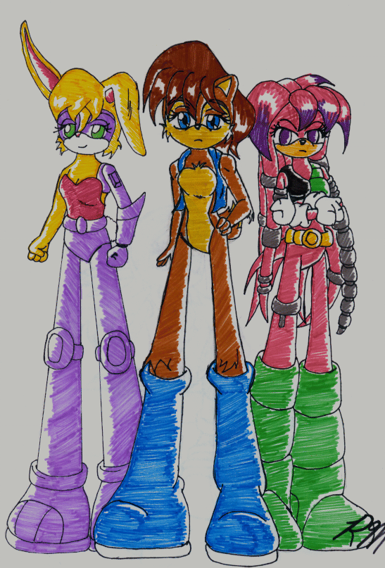 The Female Triple Trouble of Sega....