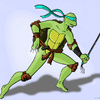 My Ninja Turtle character, Cara!