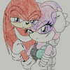 Julie and Knux protective of each other....