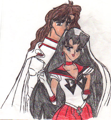 Nephlite and Sailor Mars